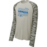 CPTO - Camo Colorblock Long Sleeve Tee