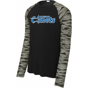 CPTO - Camo Colorblock Long Sleeve Tee