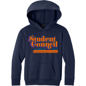Student Council - Youth Fleece Hooded Sweatshirt